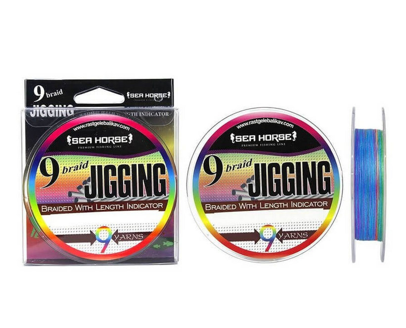 Sea Horse Jigging 9x 300 Mt Multi Color İp Misina