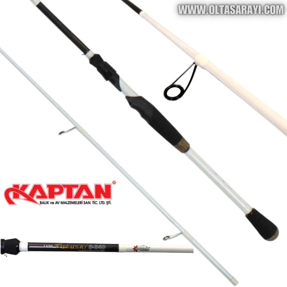 Captain 1450 Fukushi 240 Cm 8-38 Gr Spin Olta Kamışı