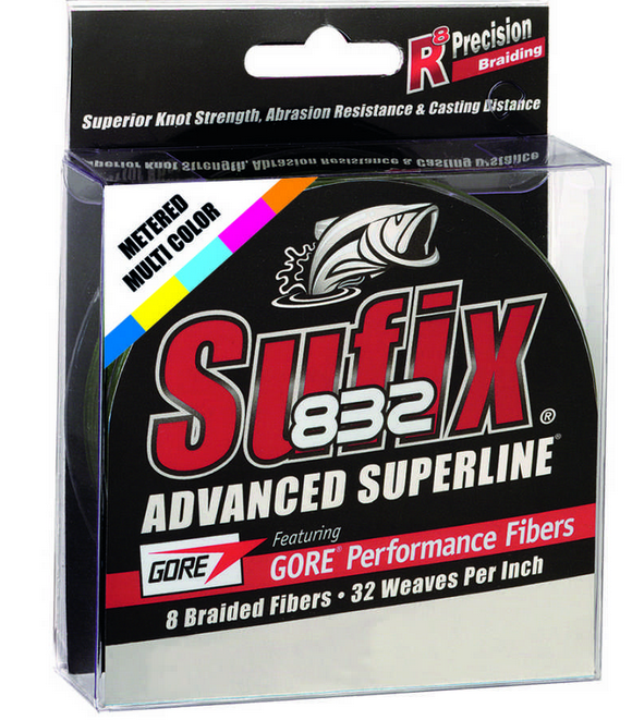 Sufix 832 Advanced Superline GORE Featuring Koyu Yeşil 250 Mt İp Örgü Misina