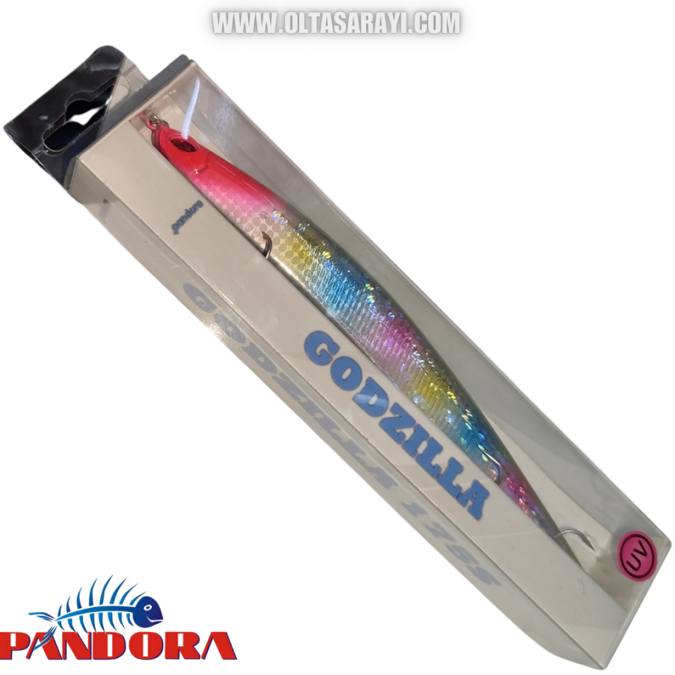 Pandora Godzilla 175S 17,5 Cm 31 Gr 1.5 Dl Sinking Maket Balık - Suni Yem - Rapala