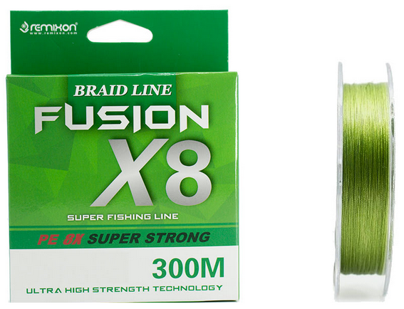 Remixon Fusion 300m X8 Green İp Misina