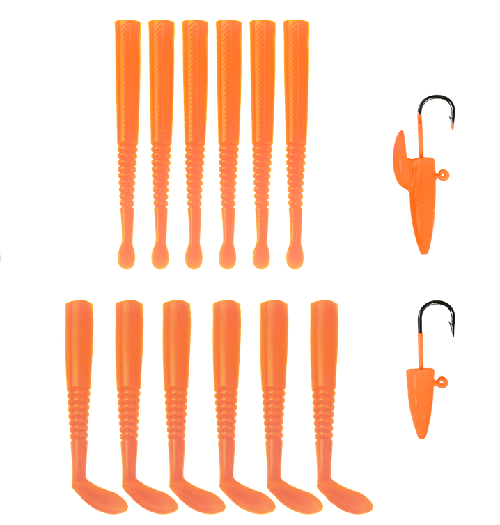 Fujin Micro Sandeel Kit 65mm LRF Silikonu Maket Balık