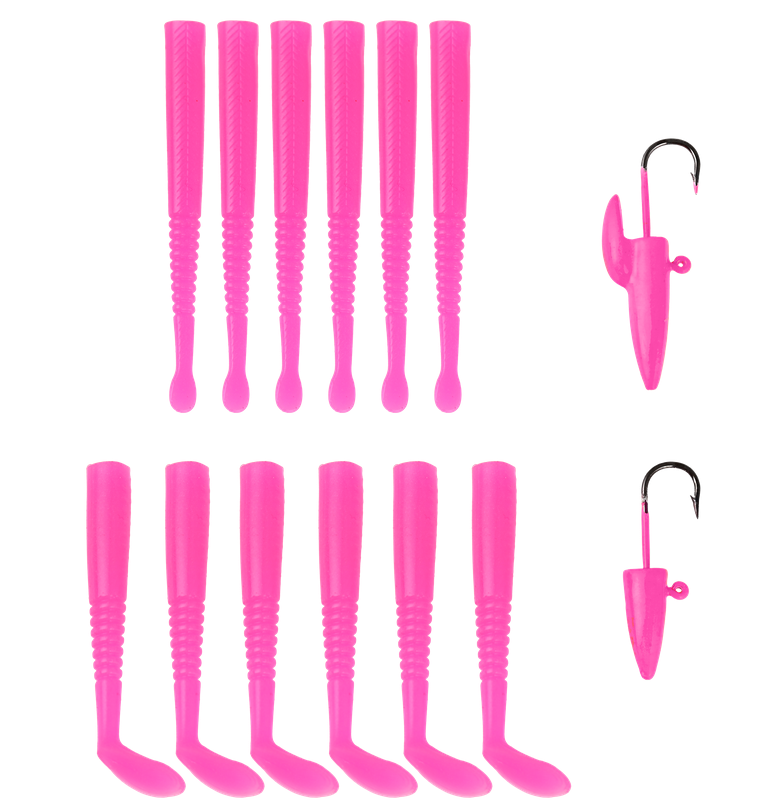 Fujin Micro Sandeel Kit 65mm LRF Silikonu Maket Balık