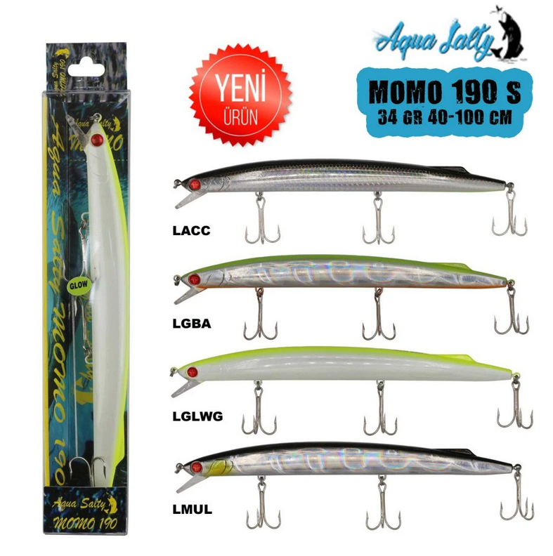 Aqua Salty Momo 190 34Gr Sinking