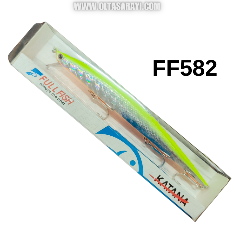 Full Fish Katana 180 S  180 Mm 30 Gr Rapala-Maket Balılk-Sahte Yem