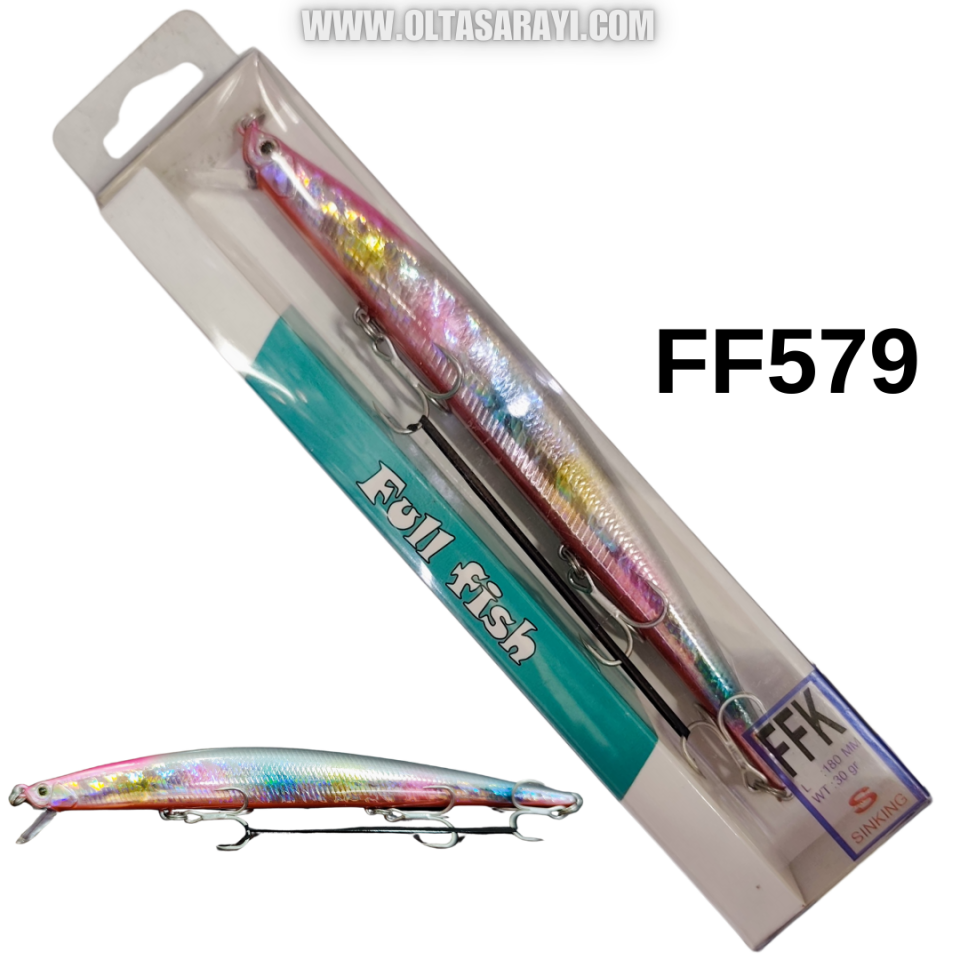 Full Fish Katana 180 S  180 Mm 30 Gr Rapala-Maket Balılk-Sahte Yem