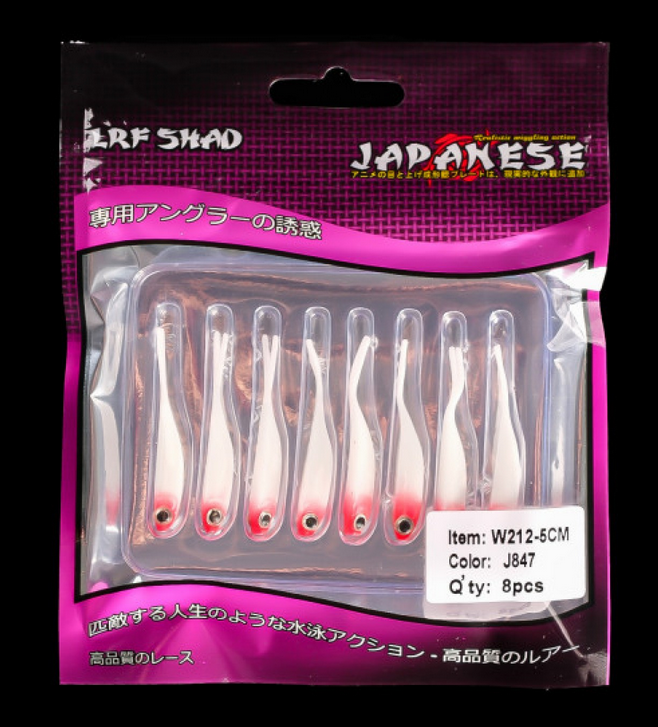 Sasi Japanese LRF Shad 5cm 0.5gr | Ultra Gerçekçi LRF Silikon Yem Colar:J847
