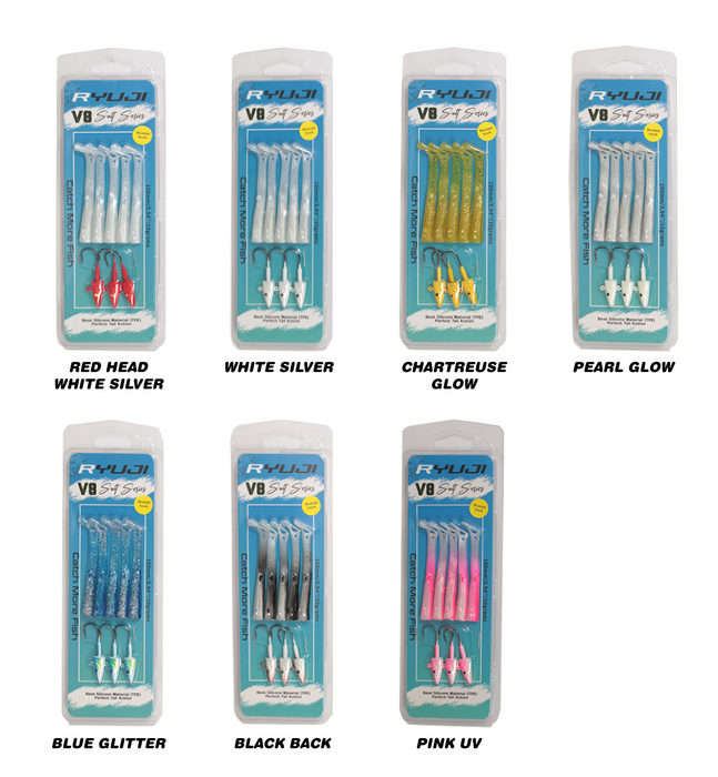 Ryuji V8 10 Cm 10 Gr Lrf Silikon Yem