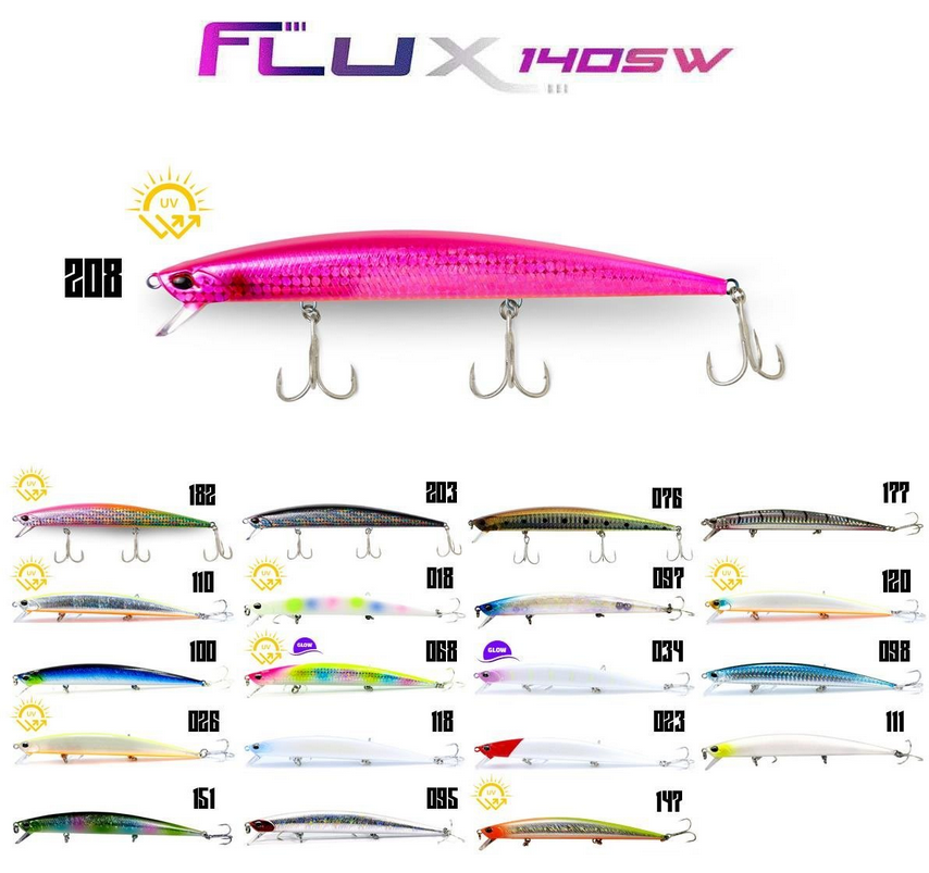 Fujin Flux 140mm 18 Gr  Floating Maket Balık