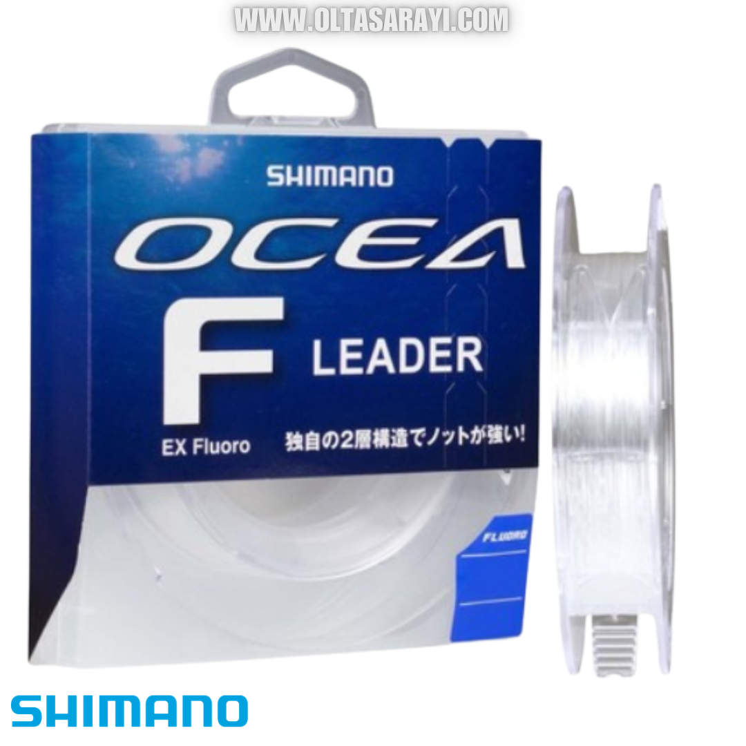 Shimano Ocea 50m Fluorocarbon Lider Misina | Yüksek Aşınma Direnci