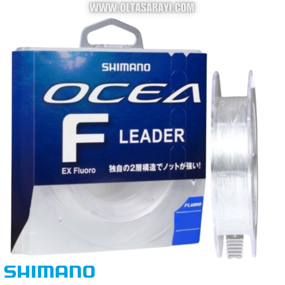 Shimano Ocea 50m Fluorocarbon Lider Misina | Yüksek Aşınma Direnci