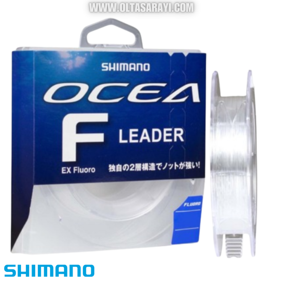 Shimano Ocea 50m Fluorocarbon Lider Misina | Yüksek Aşınma Direnci