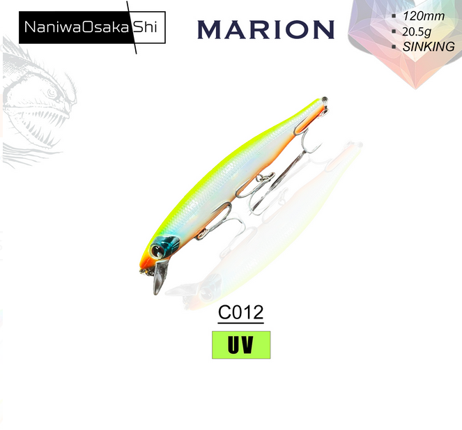 NaniwaOsakaShi Marion 12 Cm 20.5 Gr Maket Balık C012