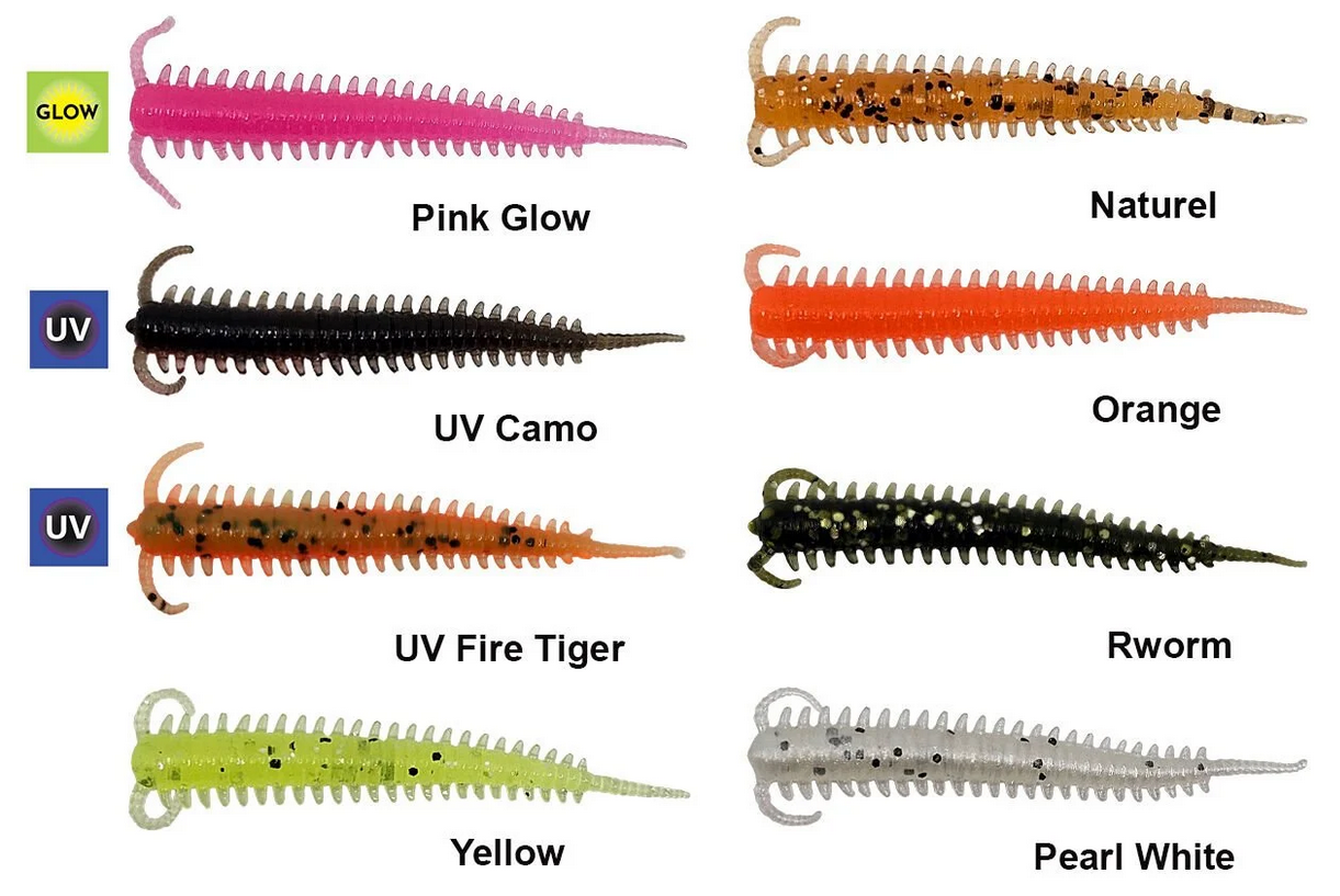 Kendo LRF Silicones Worm 5 Cm 10 Adet