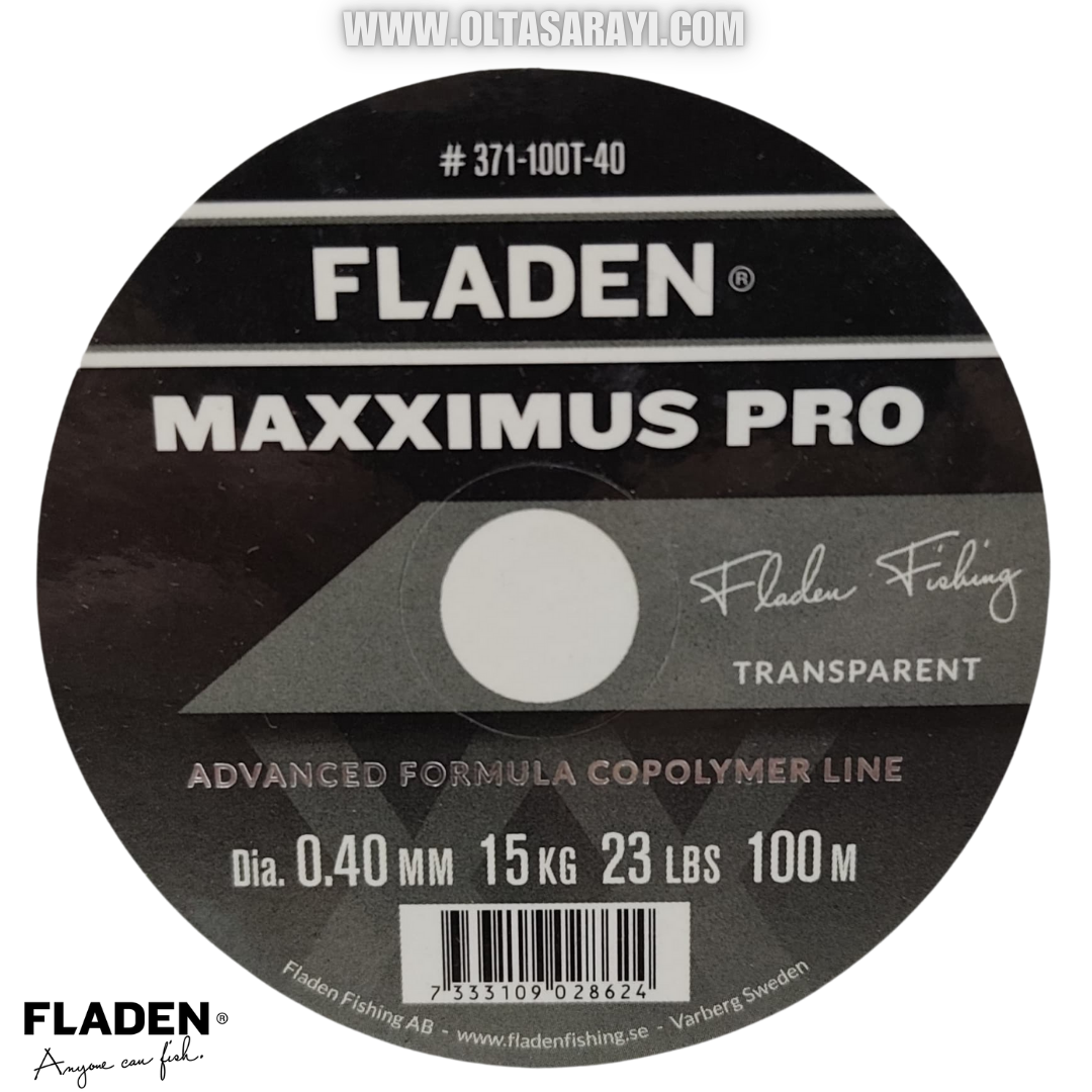 Fladen Maxximus İgfa Pro Şeffaf & Gri Monoflament Yekpare Olta  Misinası 35MM-Şeffaf