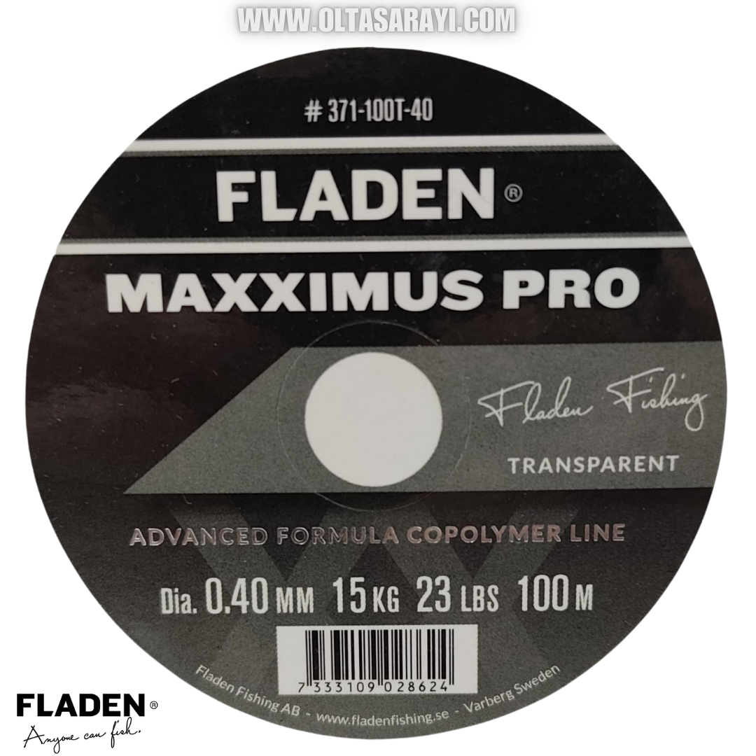 Fladen Maxximus İgfa Pro Şeffaf & Gri Monoflament Yekpare Olta  Misinası 60MM-Şeffaf
