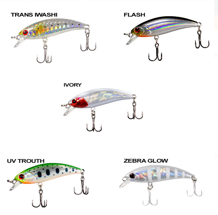 Ryuji Baby Minnow Sinking 5cm 4.5gr Maket Yem