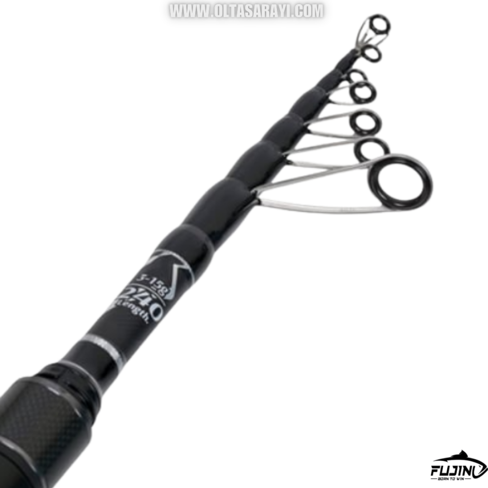 Fujin Walker 240 Cm 3-15 Gr Teleskopik Spin Olta Kamışı