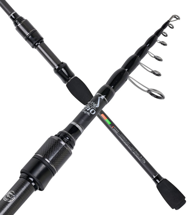 Fujin Walker 240 Cm 3-15 Gr Teleskopik Spin Olta Kamışı