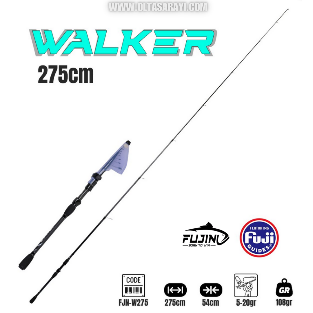Fujin Walker 275 Cm 5-20 Gr Teleskopik Spin Olta Kamışı