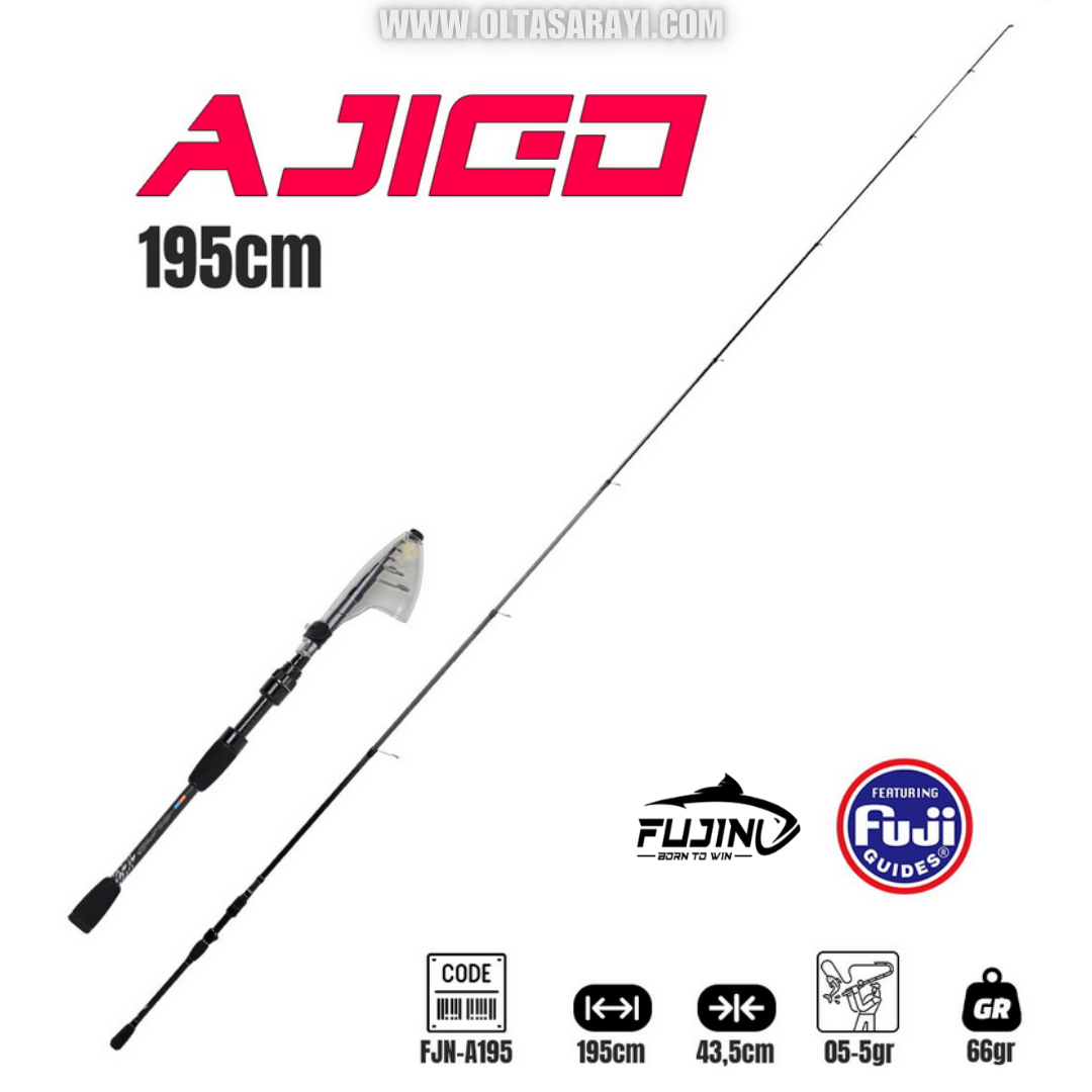 Fujin Ajigo 195 Cm 05-5 Gr Teleskopik LRF Kamışı