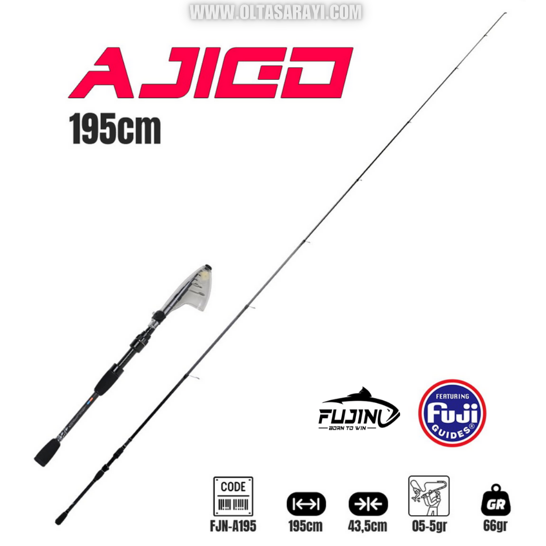 Fujin Ajigo 195 Cm 05-5 Gr Teleskopik LRF Kamışı