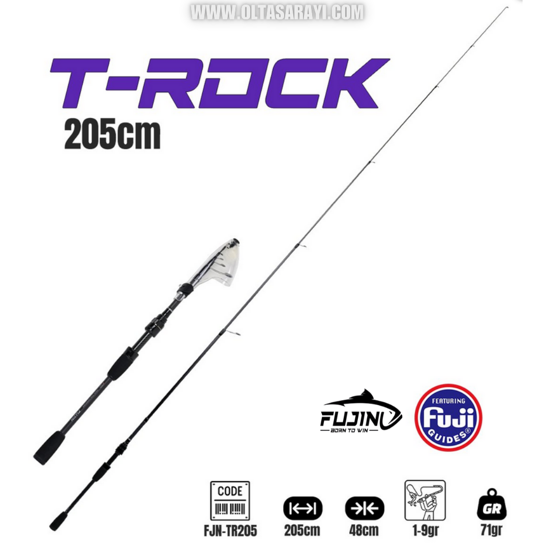 Fujin T-Rock 205 Cm 1-9 Gr Teleskopik LRF Kamışı