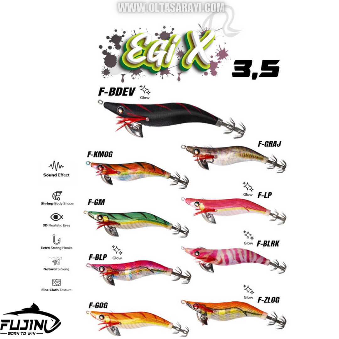 Fujin EgiX 3.5 20gr Kalamar Zokası