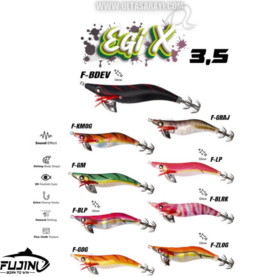 Fujin EgiX 3.5 20gr Kalamar Zokası