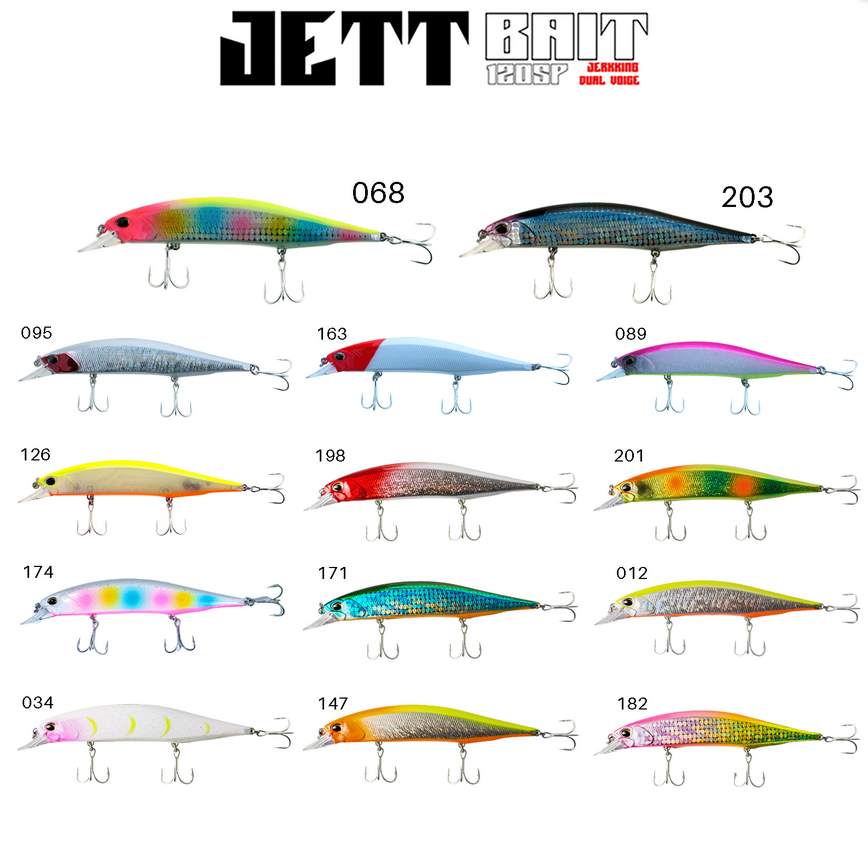 Fujin Jett Bait 120SP 18gr 120mm Maket Balık