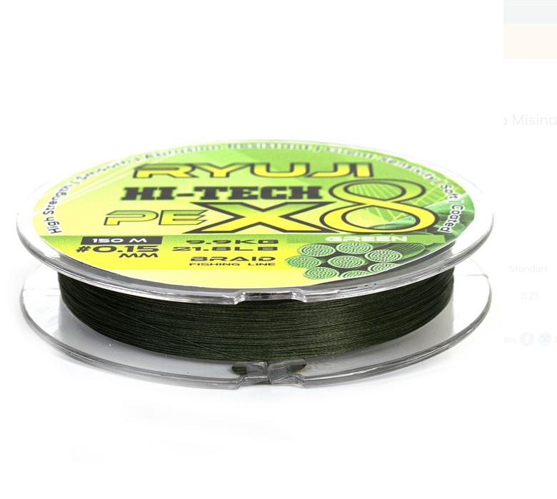 Ryuji Hi-Tech X8 150 M İp Misina