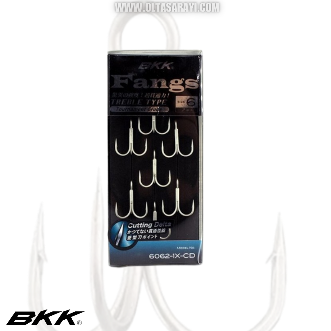 Bkk Fangs Treble Type 6062-1X-Cd Üçlü İğne