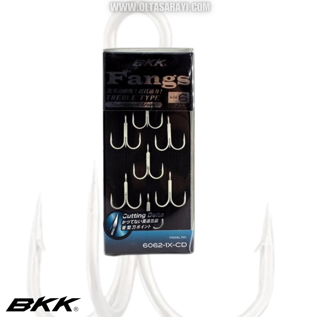 Bkk Fangs Treble Type 6062-1X-Cd Üçlü İğne