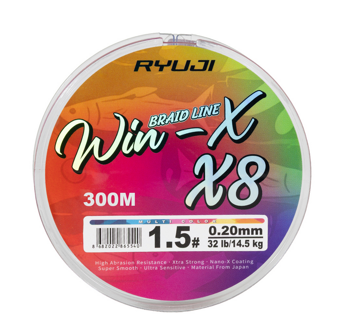 Ryuji Winx X8 300 Mt Multicolar İp Misina