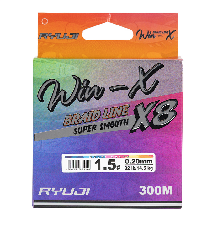 Ryuji Winx X8 300 Mt Multicolar İp Misina