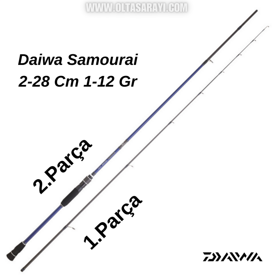 Daiwa Samourai 228 Cm 1-12 Gr Kamış Uç Kısım ( Yedek Paça )