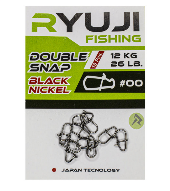 Ryuji Double Snap Klips (10 Adet)