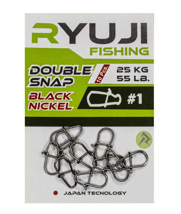 Ryuji Double Snap Klips (10 Adet)