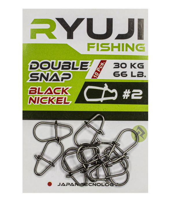 Ryuji Double Snap Klips (10 Adet)