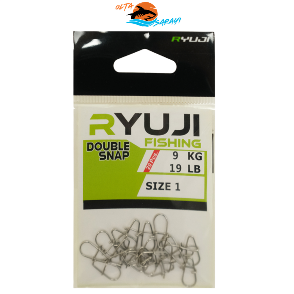 Ryuji Double Snap Klips (10 Adet)