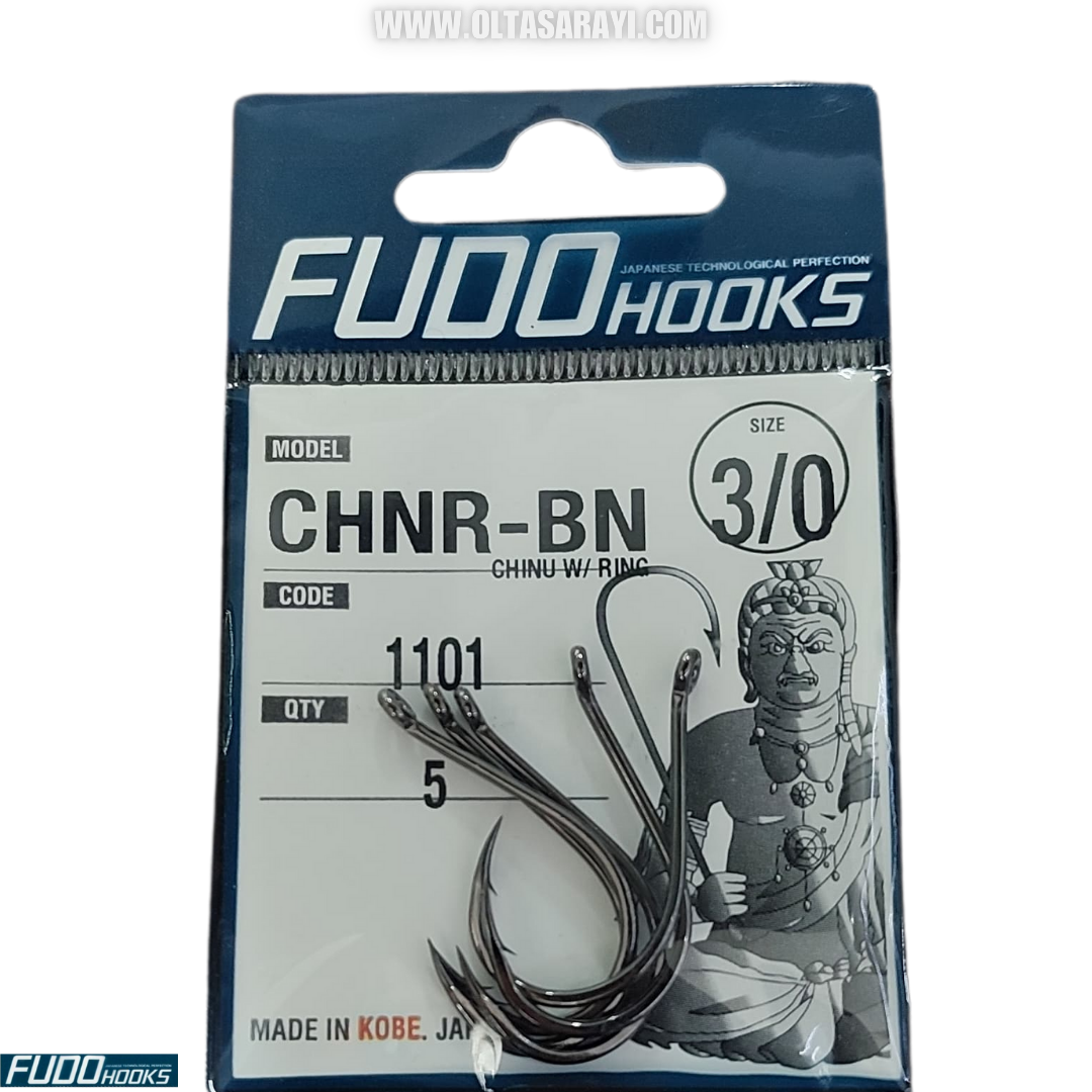 Fudo Hooks 1101 CHNR-BN Chınu W Ring İğne 3\0