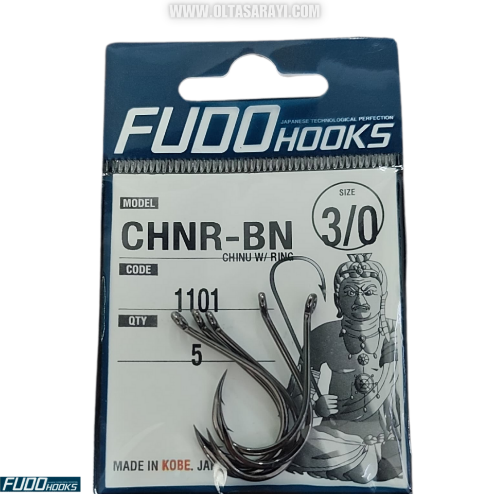 Fudo Hooks 1101 CHNR-BN Chınu W Ring İğne 3\0