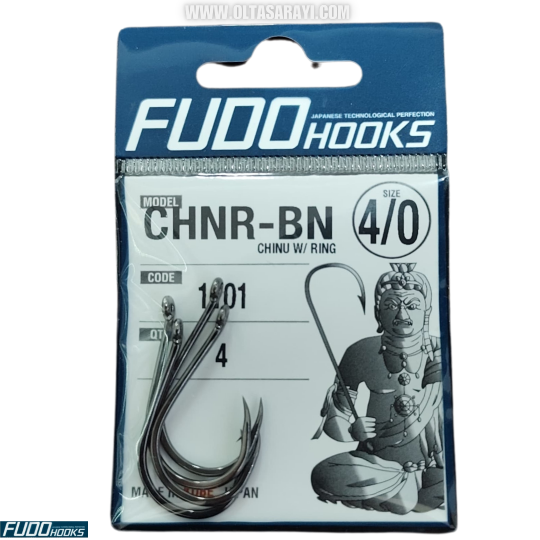 Fudo Hooks 1101 CHNR-BN Chınu W Ring İğne 4\0