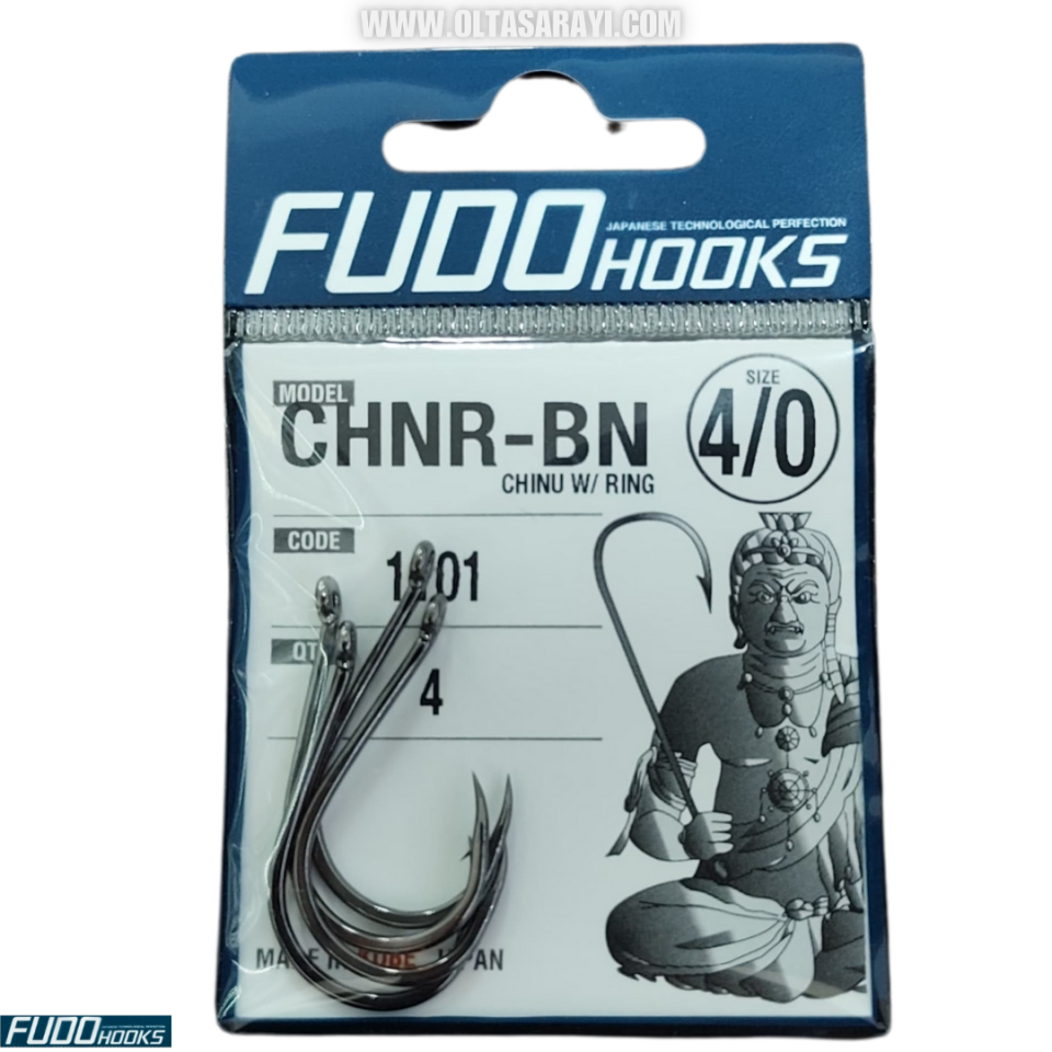 Fudo Hooks 1101 CHNR-BN Chınu W Ring İğne 4\0