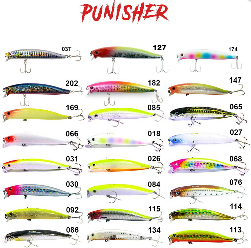 Fujin Punisher PN105SW 10.5 Cm 16 Gr  Maket Balık