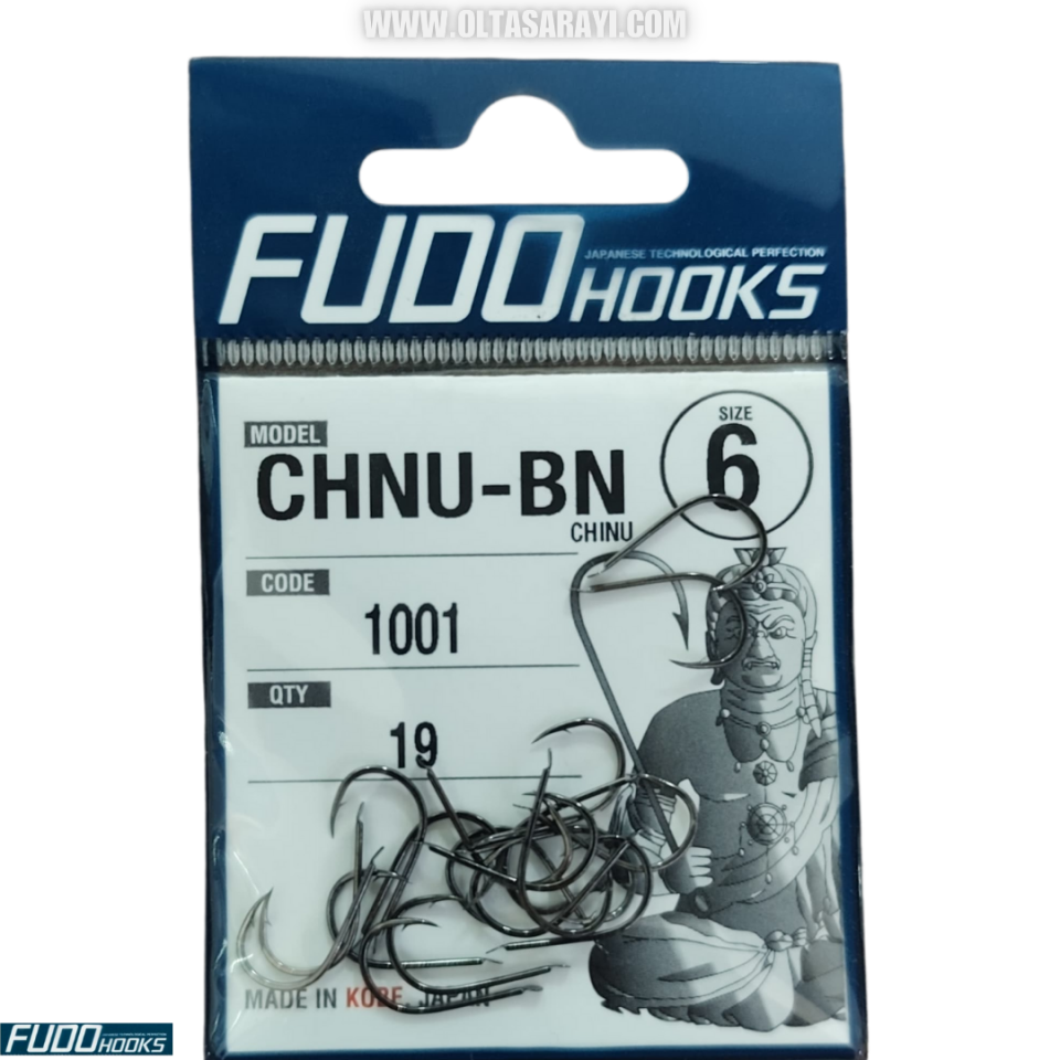 FUDO HOOKS 1001 CHNU-BN JAPON İĞNE NO:6