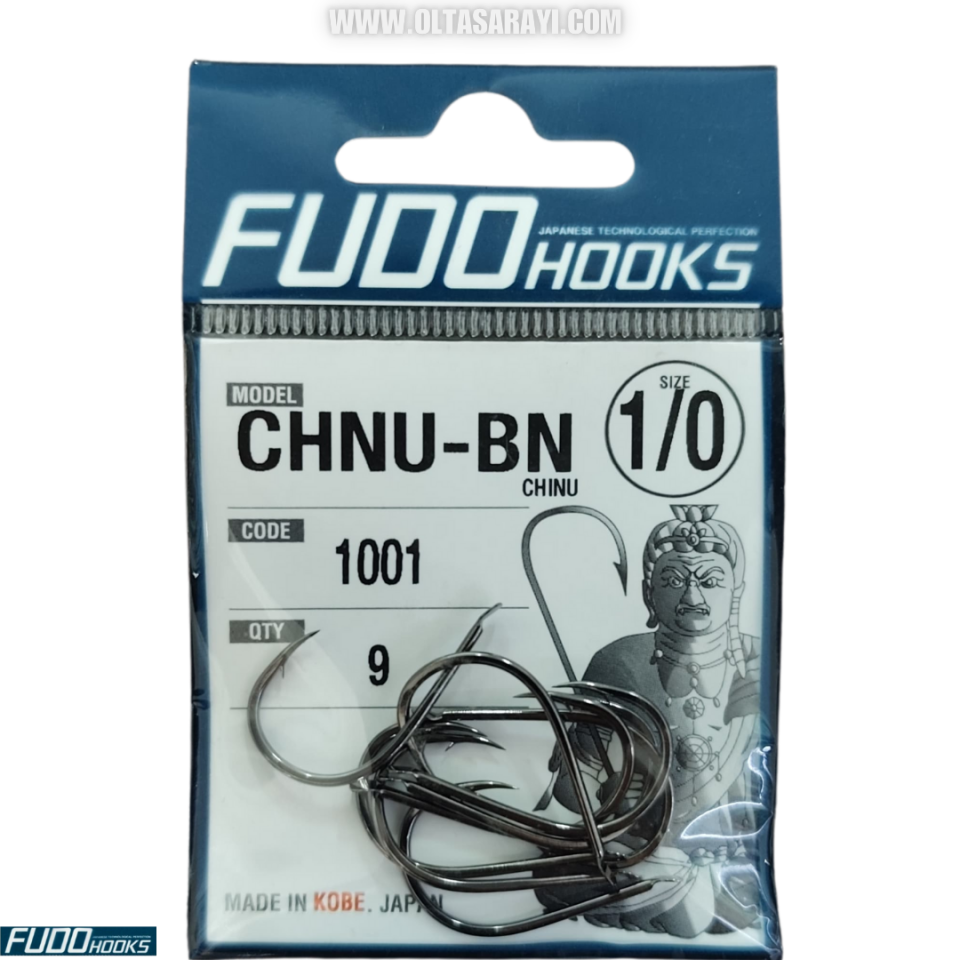 FUDO HOOKS 1001 CHNU-BN JAPON İĞNE NO:1\0