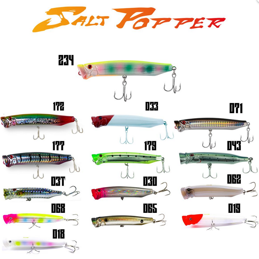 Fujin Salt Popper Su Üstü  SP120SW 12 Cm 30 Gr Maket Balık