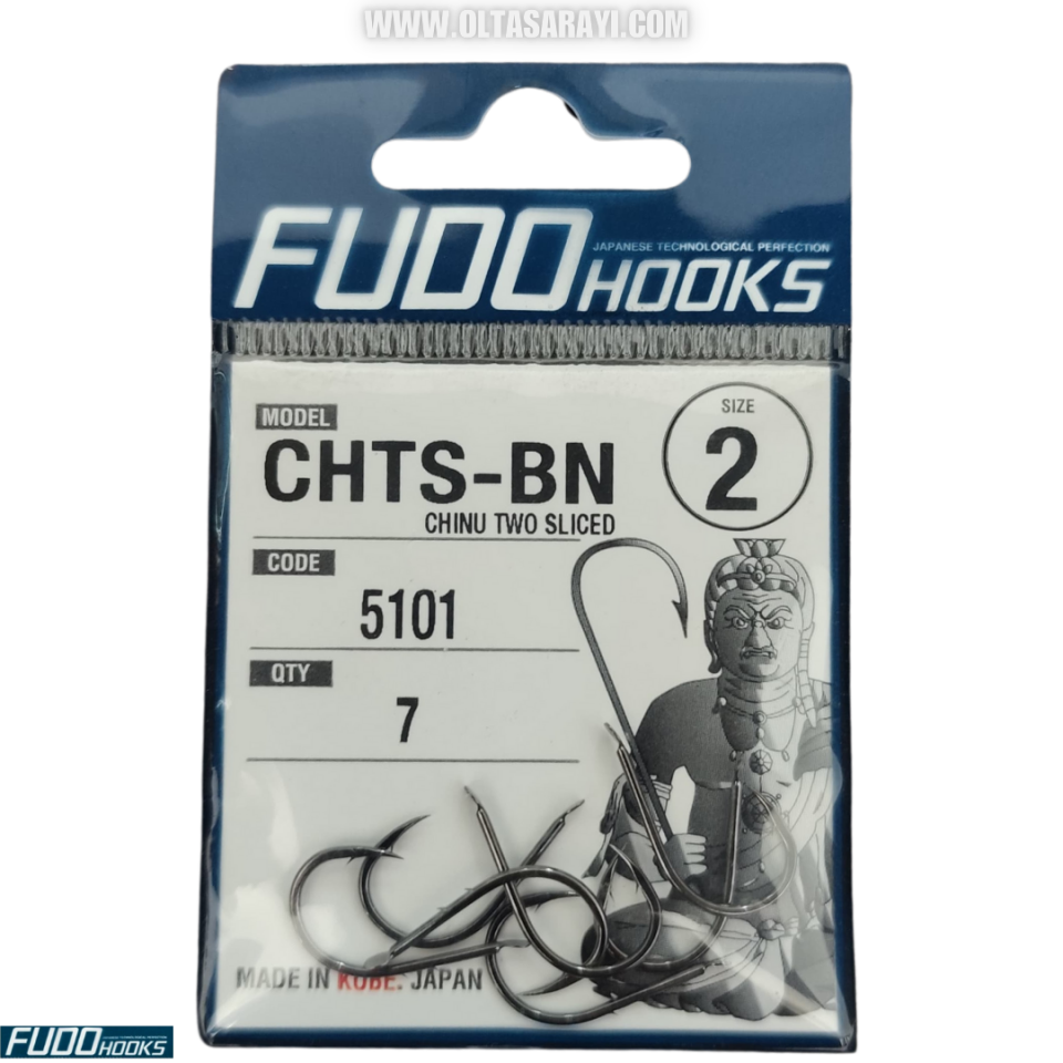 Fudo Hooks 5101 CHTS-BN Chınu Two Sliced İğne