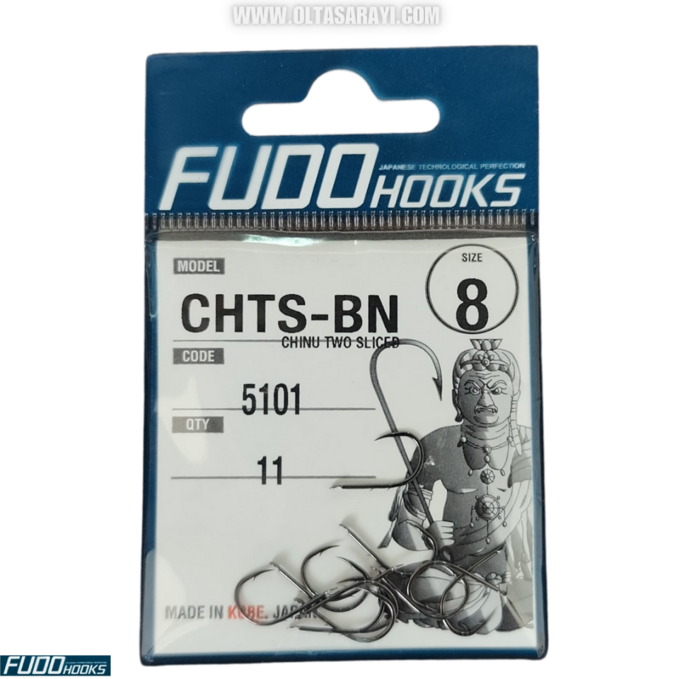 Fudo Hooks 5101 CHTS-BN Chınu Two Sliced İğne NO:8